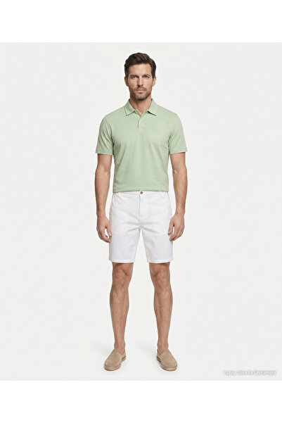 Yargıcı Regular Normal Bel Bermuda/Shorts