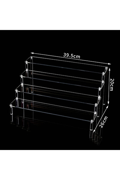Choice14 4 layers-40cm Clear Acrylic Display Stand For Anime Figures Cupcake ...