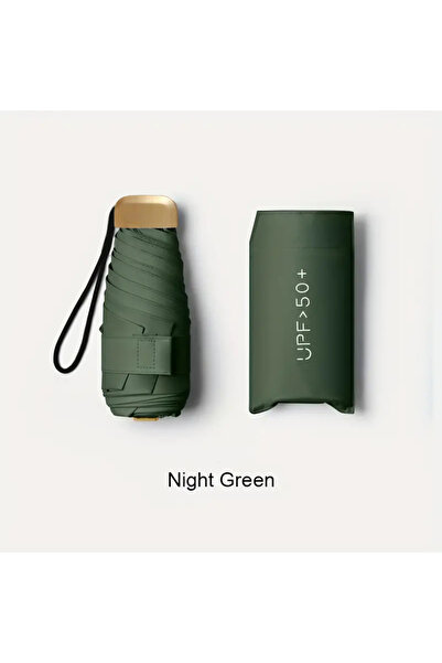 Choice1 Iron 6K green Ultra-Light UV Protection Umbrella - Compact, Foldable ...