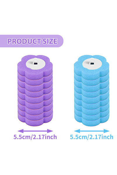 Choice10 D 36heads 18/36Pcs Disposable Toilet Brush Wall Mounted Toilet Brush...