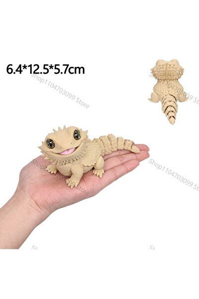 Choice11 L 3DPrinted Animal figure Movable Moldel Shark Bearded Dragon Dolphi...