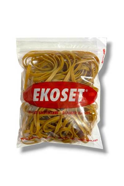 ekoset Wide Rubber Pack Packaging Case Rubber 150x5mm 100 Pieces