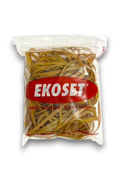 ekoset Wide Rubber Pack Packaging Case Rubber 180x5mm 100 Pieces