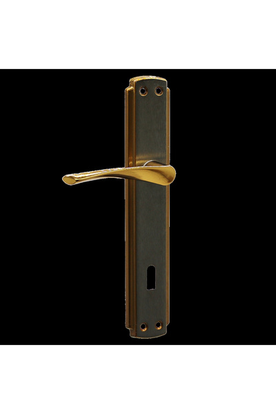 Go İthalat Bravo Room Sari Albrefin Door Handle Set (5263)