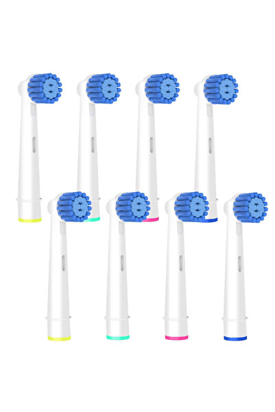 Choice 8Pack 8 Pack Sensitive Gum Care Replacement Brush Heads Compatible wit...