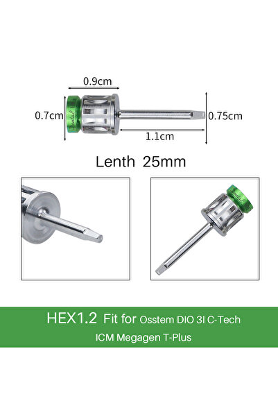 Choice9 L 1PC HEX1.2 1Pc Dental Universal Implant Torque Screwdrivers Wrench ...