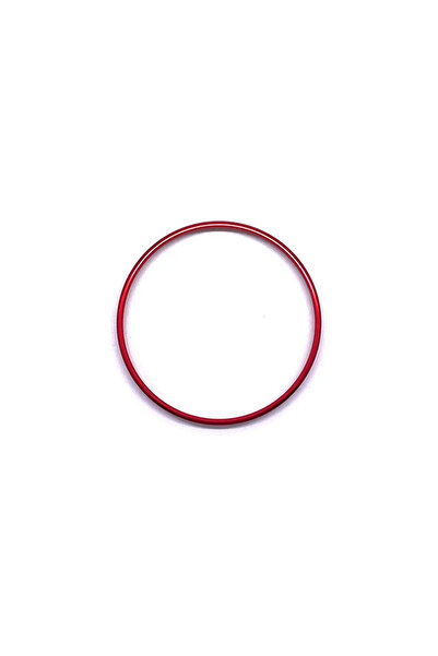 Choice1 Red Car Headlight Switch Decorative Frame Trim Ring Sticker Fit for V...