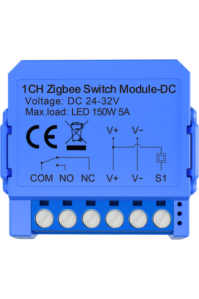 Avatto Zigbee-32v Tuya Zigbee/WiFi Smart Switch Remote Control 1ch Relay Modu...