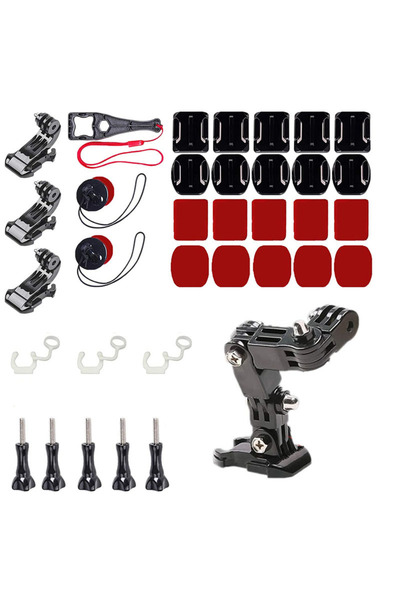 Choice KX2202 Accessories Kit for GoPro Hero 13 12 11 10 9 8 7 Black Silver 6...