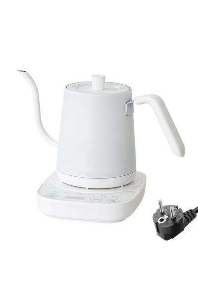 choice2 EU WHITE 800ml Gooseneck Electric Kettle Hand Brew Coffee Pot Thermo ...
