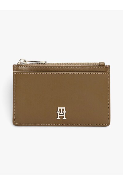 Tommy Hilfiger TH ICON LONG CC HOLDER Kadın Yeşil Kartlık - AW0AW17735