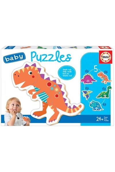 EDUCA Dinosaur Puzzles Doll - Fsc(R)