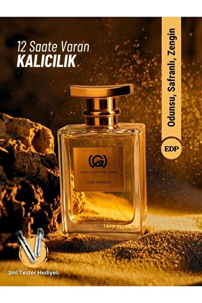 Giovanni William Oud Magnus Erkek Parfüm Kışlık For Edp | Oud, Safran, Misk, ...
