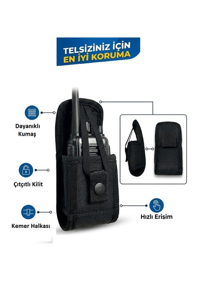 Imperteks Telsiz Kılıfı Palaska Uyumlu