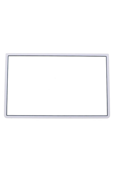 JCD Plastic White Replacement Upper Front Top Screen Frame Lens Cover LCD Scr...