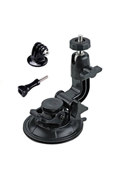 Choice black color 9CM Car Suction Cup Universal Phone Holder Adjustable 1/4 ...