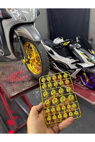 SERDAR UYSAL MODİFİYE CENTER PCX,DİO VİDA KAPAK GOLD RENK