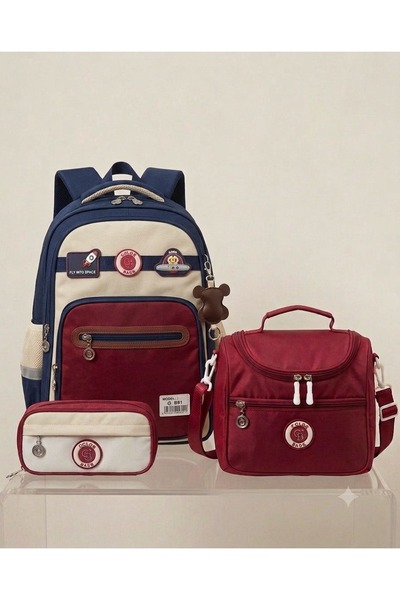 Adalinhome Galaxy Series 3-Piece School Bag Set