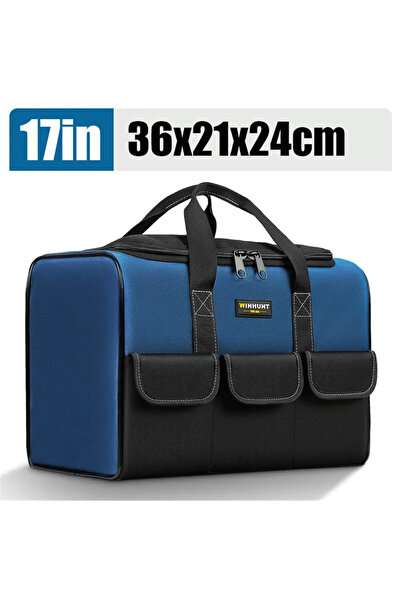 Choice1 17inch New Square Tool Bag with 30% More Capacity Waterproof Multi Po...