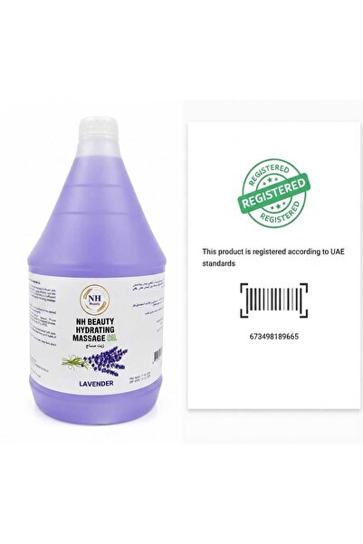 NH BEAUTY SPA Massage Oil Lavender 3.78LTRS.