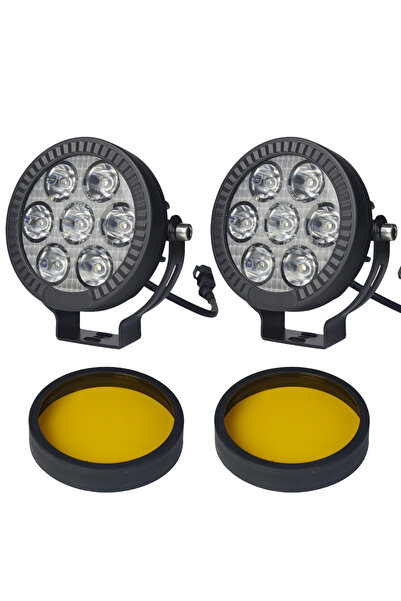 Choice1 2PCS 4.5" LED Work Light Spotlight Fog lights Driving Lamp For BMW R1...