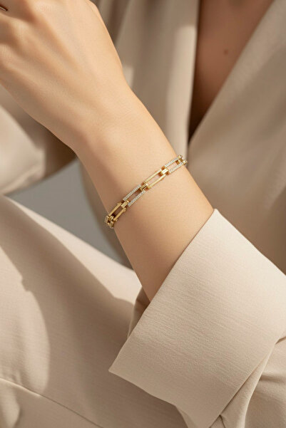 XUPING JEWELRY سوار من مجوهرات ستايل إنسي/كسوبينج بحجر الزركون على شكل مشبك و...