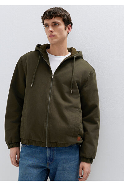 Mavi Hooded Khaki Jacket Loose Fit / Relaxed Fit 0110953-86764