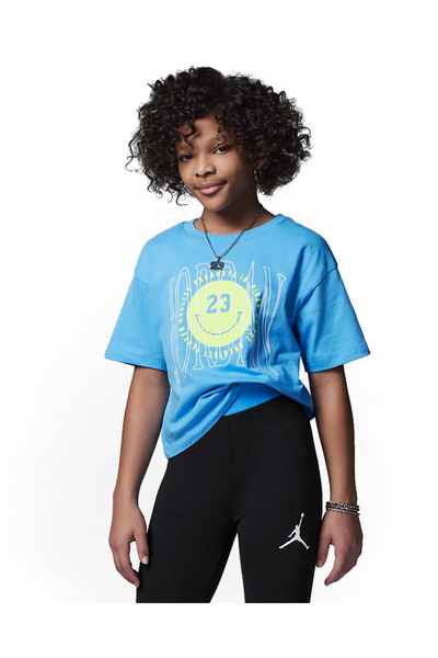 JORDAN 23 RISE UP SS TEE 45C200-B9F Τυρκουάζ