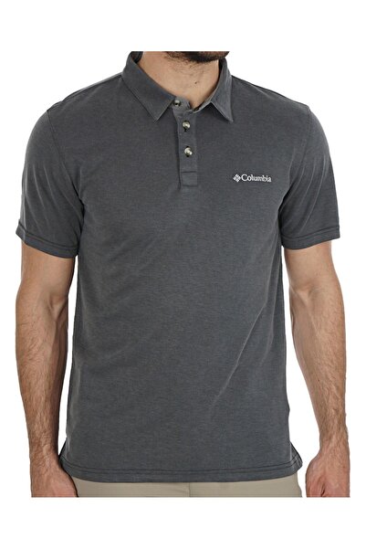 Columbia NELSON POINT POLO EO0035-011 Ανθρακί