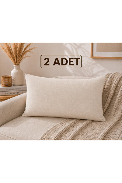 fabricorg 42 Thread Raw Cloth Suitable for Punch Natural Beige Color Throw Pi...