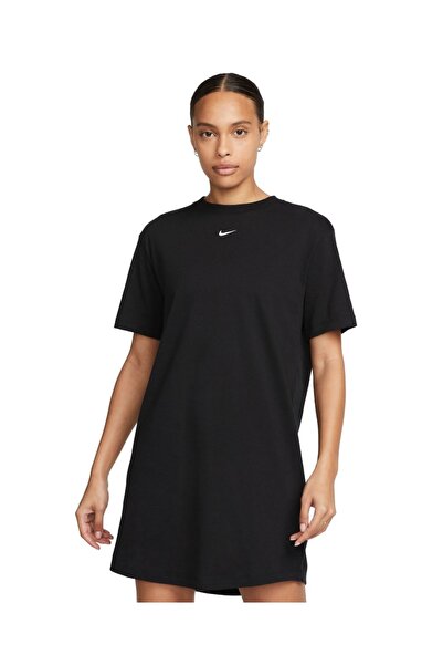 Nike W NSW ESSNTL SS DRESS TSHRT DV7882-010 Μαύρο