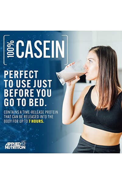applied nutrition Micellar Casein Protein, Slow Release Protein (1.8kg - 60 Servings) (Strawberry Cream)