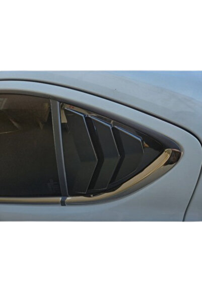 beyaztuning Honda City Kelebek Cam Kaplama Vizörü Parlak Siyah 2021 Sonrası
