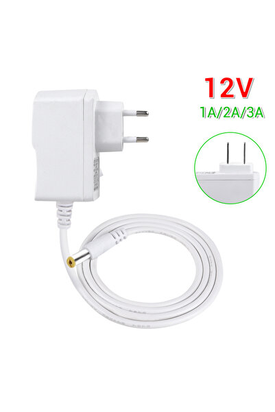 Choice 12V 1A EU plug DC 12V Power Supply Adapter Lighting Transformer Input ...