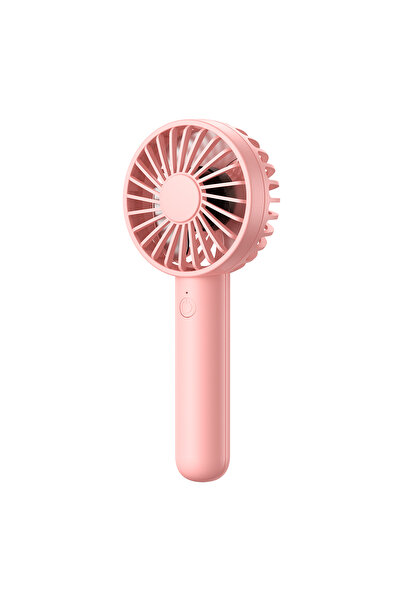 Choice1 Pink TOPK Mini Portable Fan 1200mAh USB Rechargeable Handheld Fan 3 S...