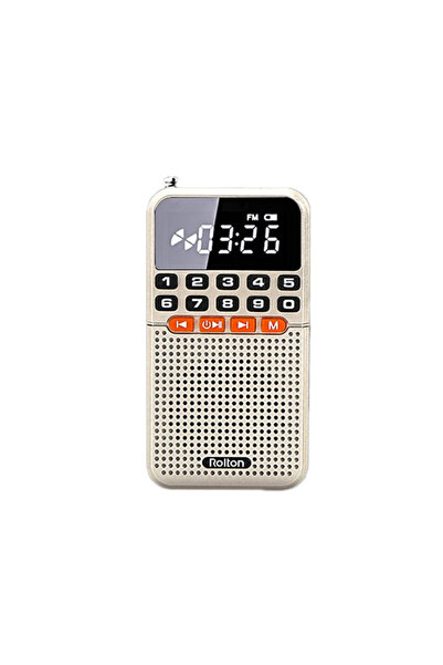 choice2 Gold Mini Radio Portable Pocket AM FM Walkman Radios Bluetooth 5.0 Sp...