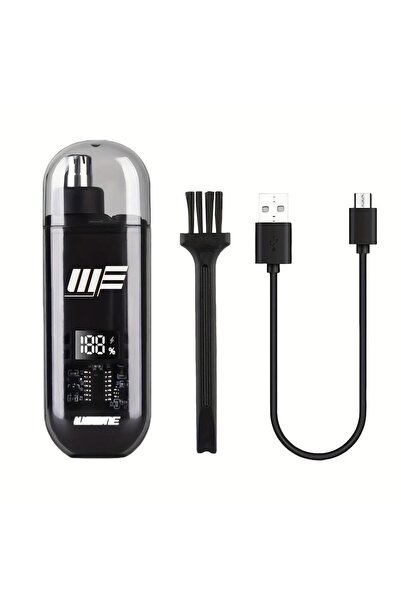 Choice ماكينة تشذيب الأنف والأذن للرجال، قابلة لإعادة الشحن عبر منفذ USB، مزو...