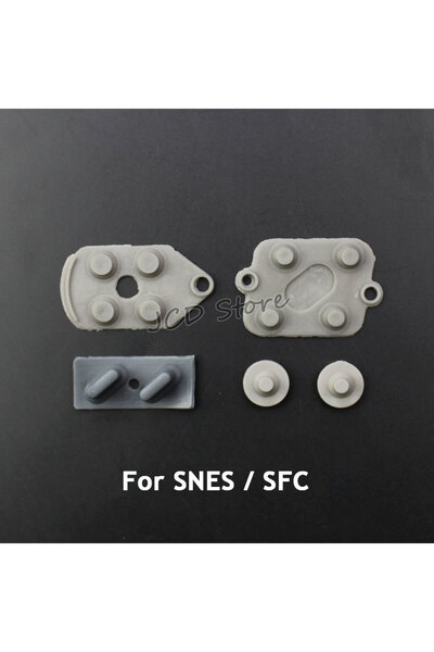 Choice For SNES JCD 2set Conductive Buttons For NES/ FC /SNES / SFC /Wii PAD ...