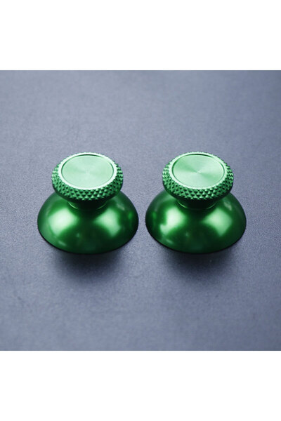 Choice Green JCD 1Pair Aluminum Metal Analog Joystick Thumb Stick Grip Cap Fo...