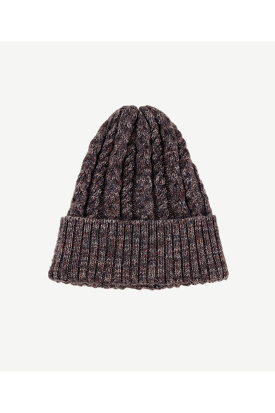 Yargıcı Knitted Detailed Wool Beret