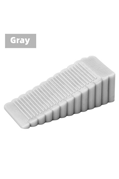 choice2 9.5x4.0x2.7cm GRAY Safety Silicone Door Stop Stoppers Block Wedge Doo...