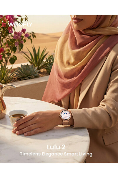 Weofly Lulu 2 Smart Watch for Women | AMOLED Display | Bluetooth Calling | St...