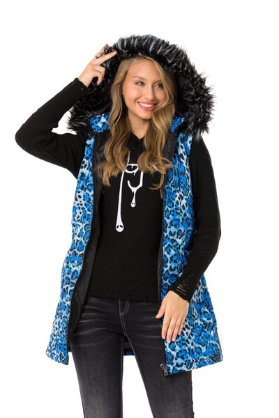 Cipo&Baxx Ww120 Women's Long Puffer Vest