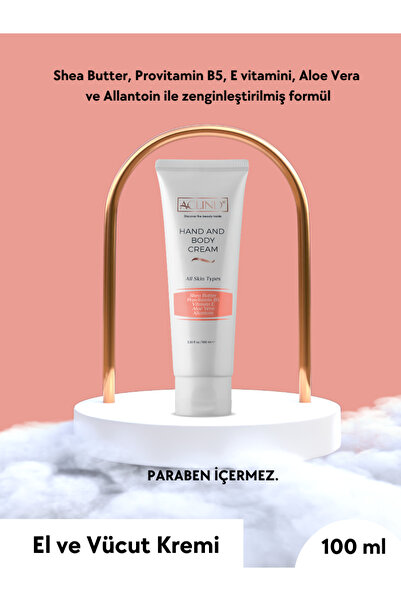 Aclind Hand and Body Cream Shea Butter Extract Hand and Body Cream 100 ml