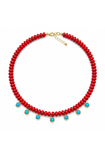 Venus Design Colorful Bead Necklace