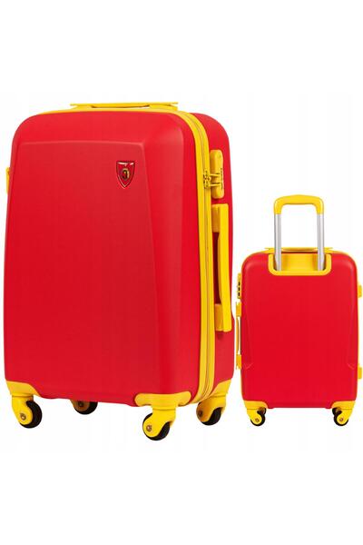 WINGS BRAND Valiză Cabin Wings x Jagiellonia 20 " ROȘU "