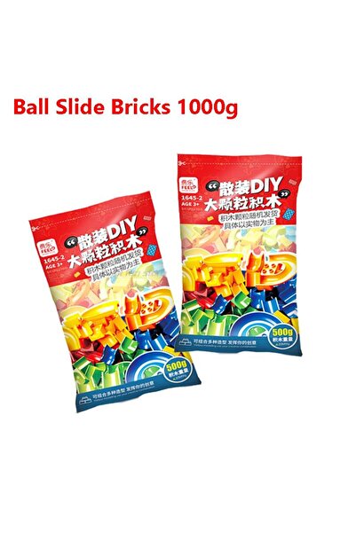Choice23 Ball Slide Brick 1kg Bulk Big Particle Building Block Accessories An...