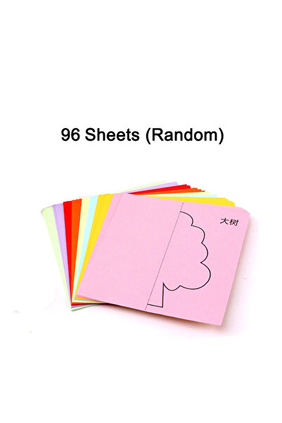 Choice7 96XTJZ Children DIY Toys Paper Cup Painting Folding/Cuttings Paper De...