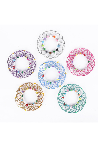 Choice 1 Pcs Random 36 Variations Soft Steel Circle Flower Basket Children's ...