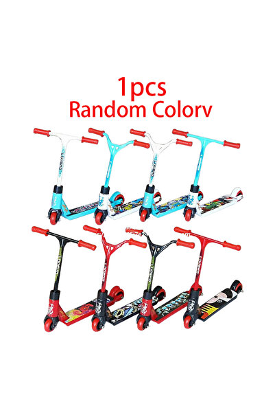 Choice Random 1PCS Novelty Funny Interactive Mini Finger Scooter Stunt Finger...